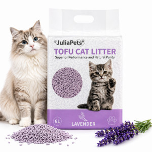 Lavender tofu cat litter 6L | JuliaPets