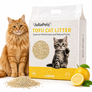 Lemon tofu cat litter 6L | JuliaPets