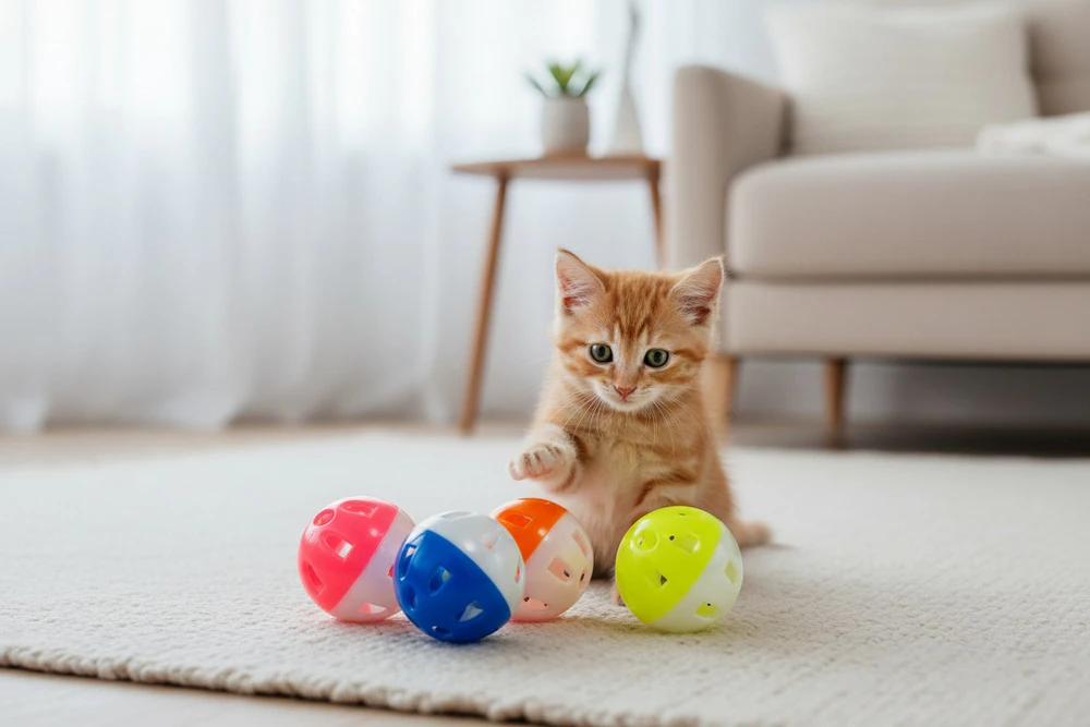 Advantages of cat toy balls